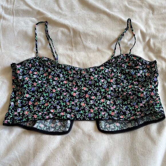 PRICED TO SELL - See Description for details — AFRM Floral Cropped Cami NWT - Picture 4 of 10